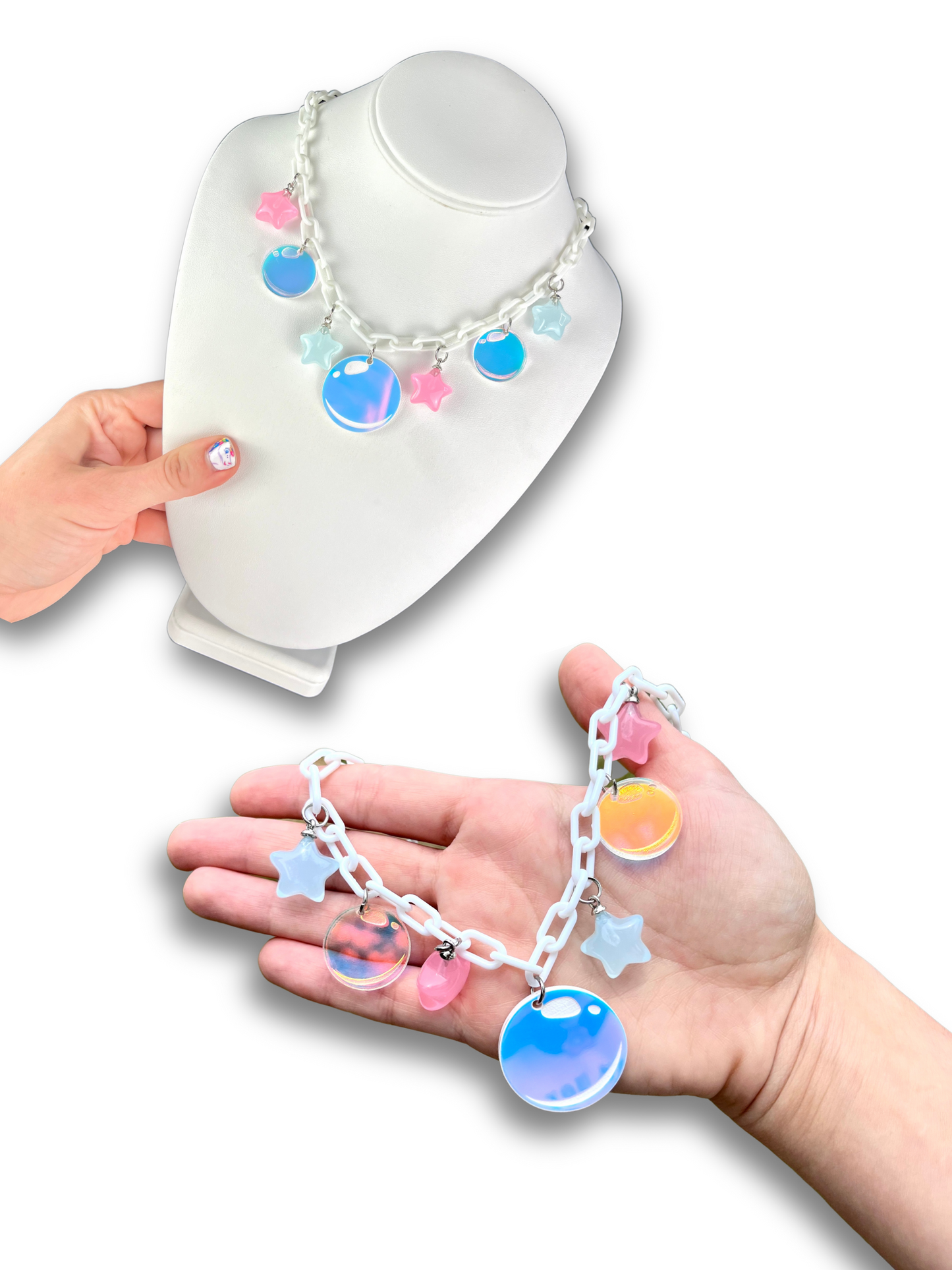 Bubble Charm Necklace