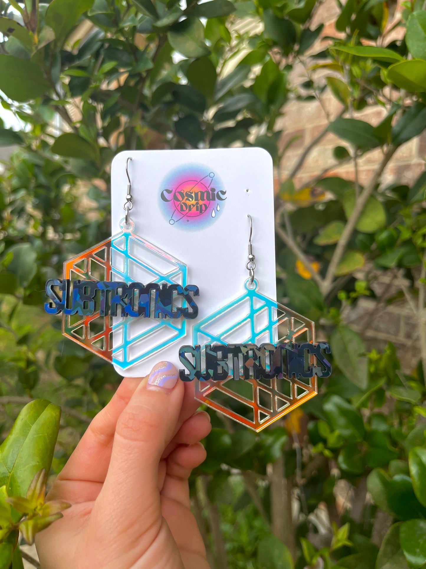 Subtronics Tesseract Earrings