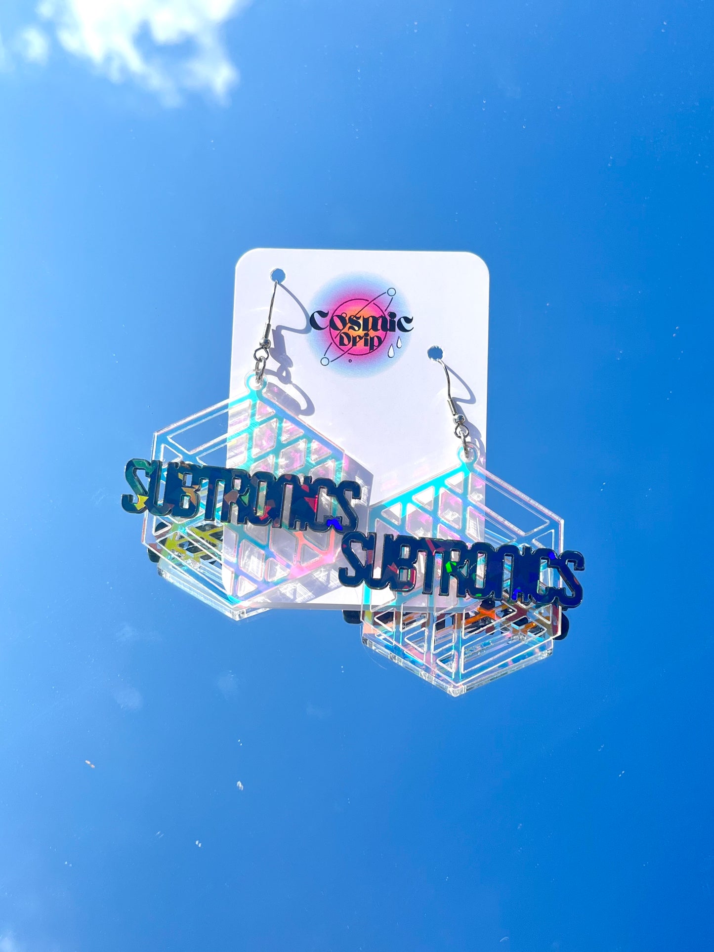 Subtronics Tesseract Earrings