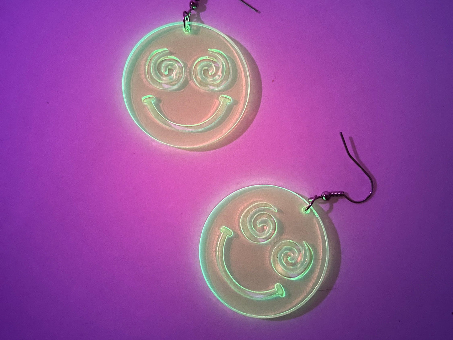 Swirl Eye Smiley Face