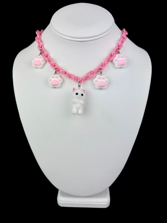 Kitty Charm Necklace