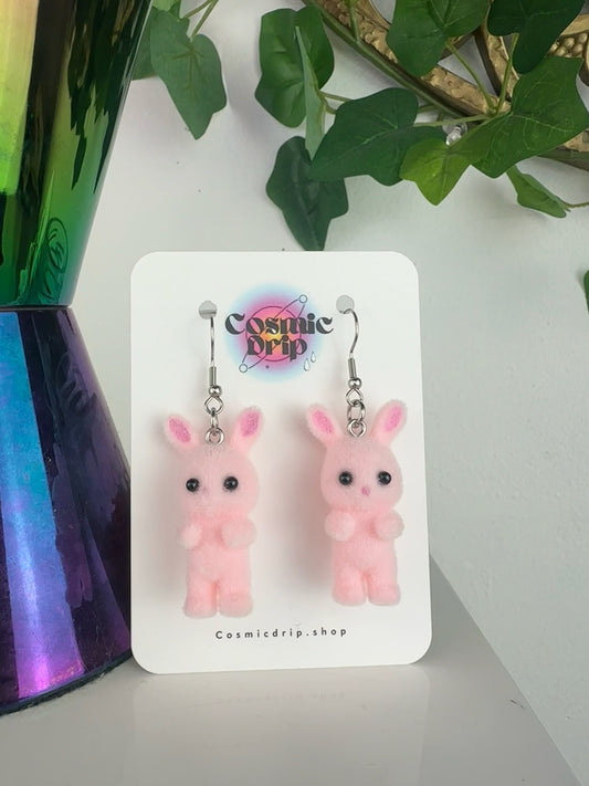 Felt Animal Earrings