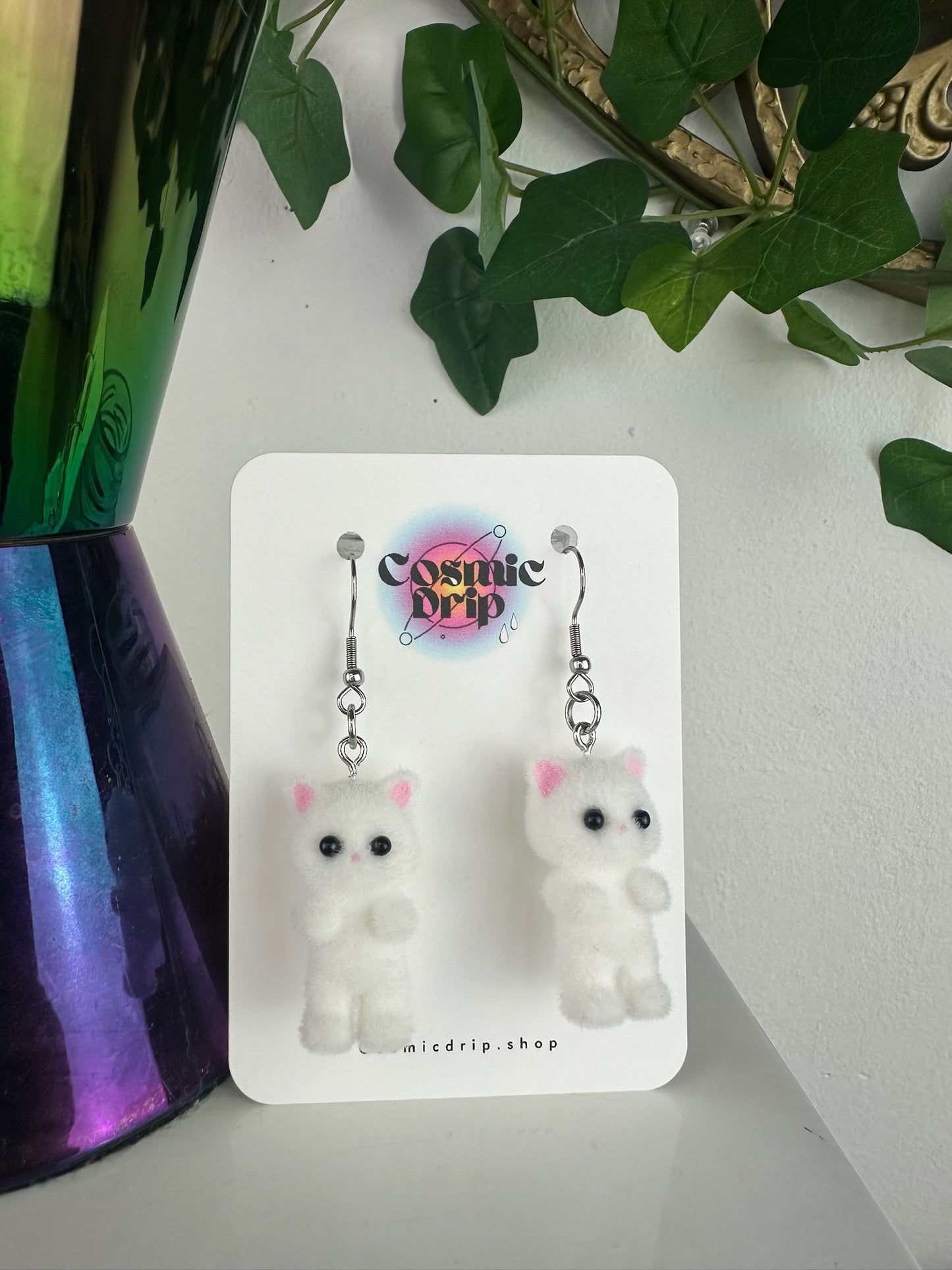 Felt Animal Earrings