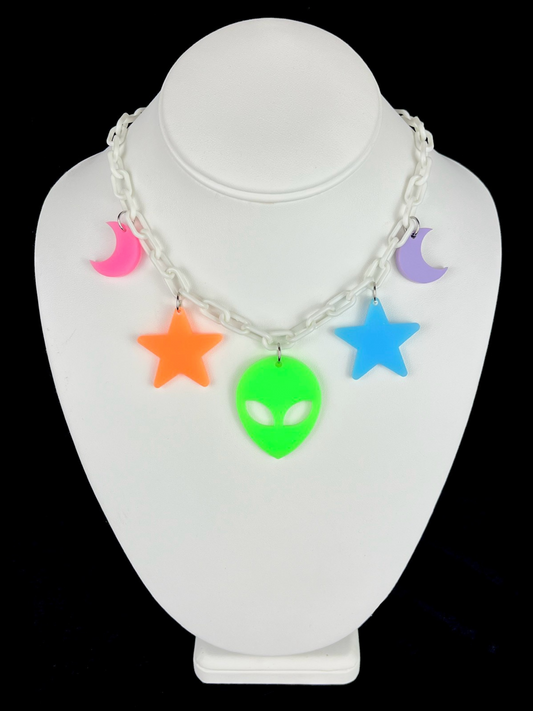 Star Child Charm Necklace