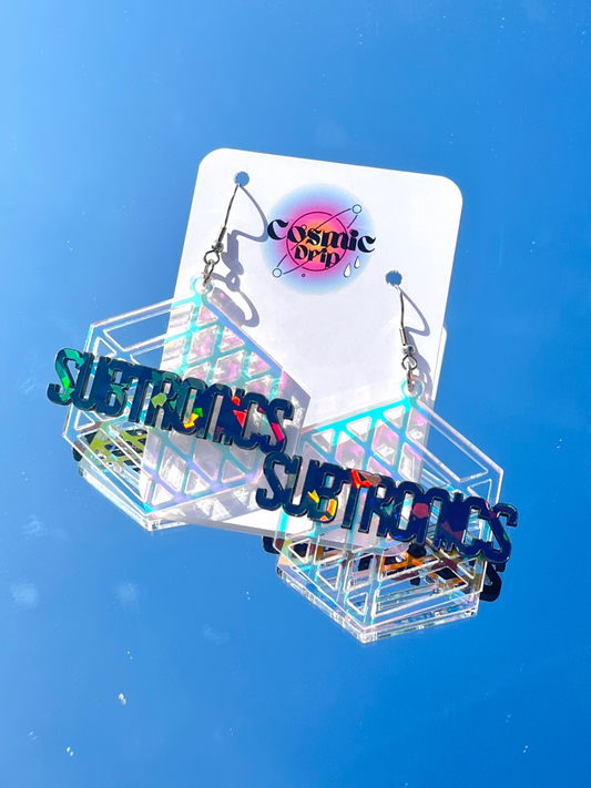 Subtronics Tesseract Earrings