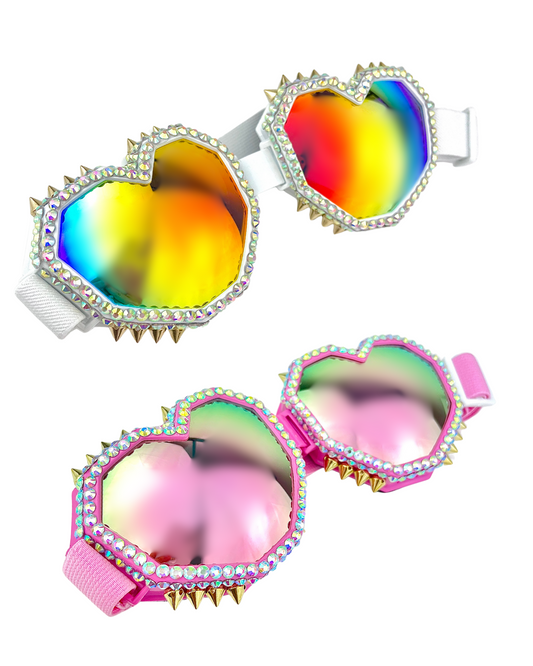 Studded Rave Goggles