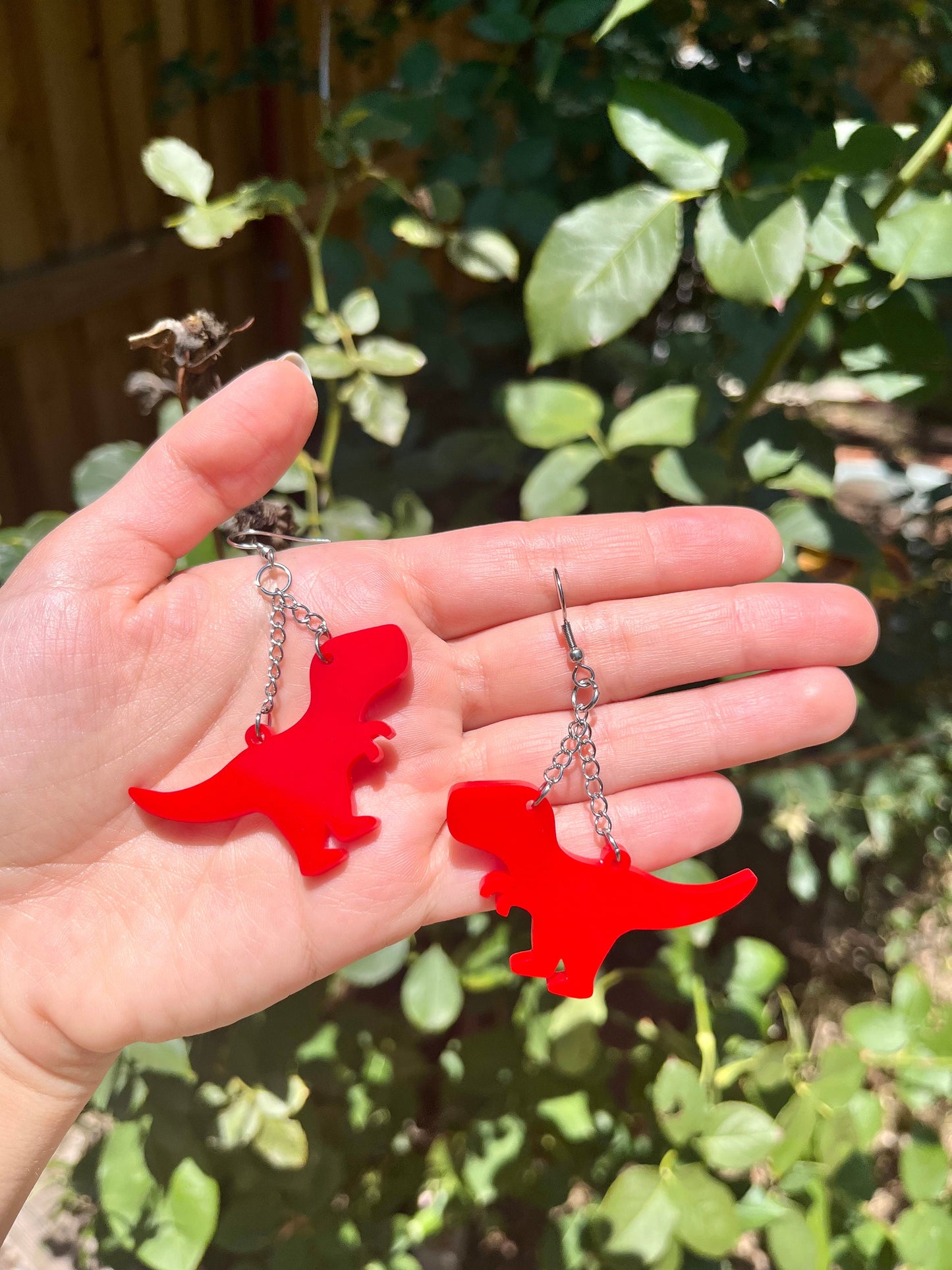 Dinosaur Earrings