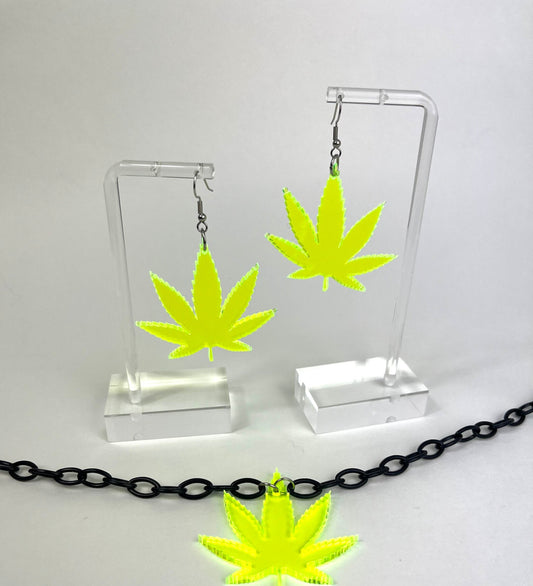 Marijuana Earrings