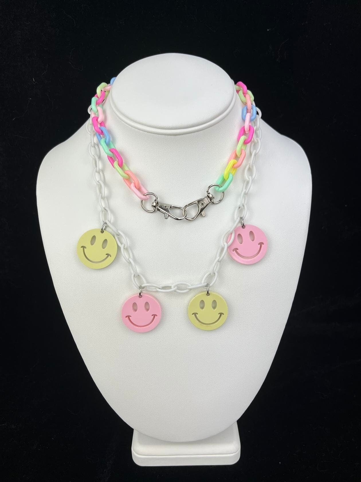 Pastel Rainbow Choker